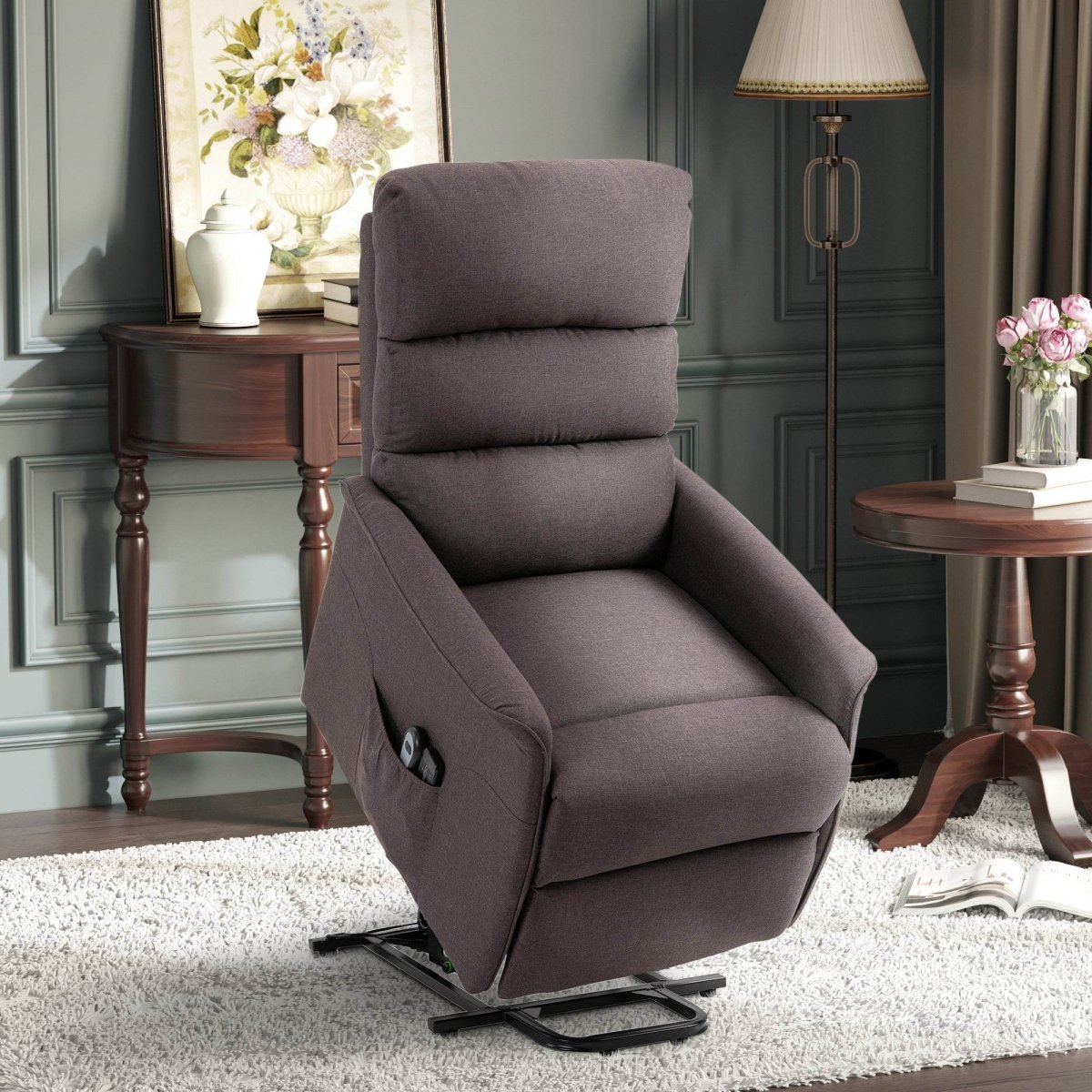 Electric Power Lift Recliner Chair with Remote Control - Sleep Galleria