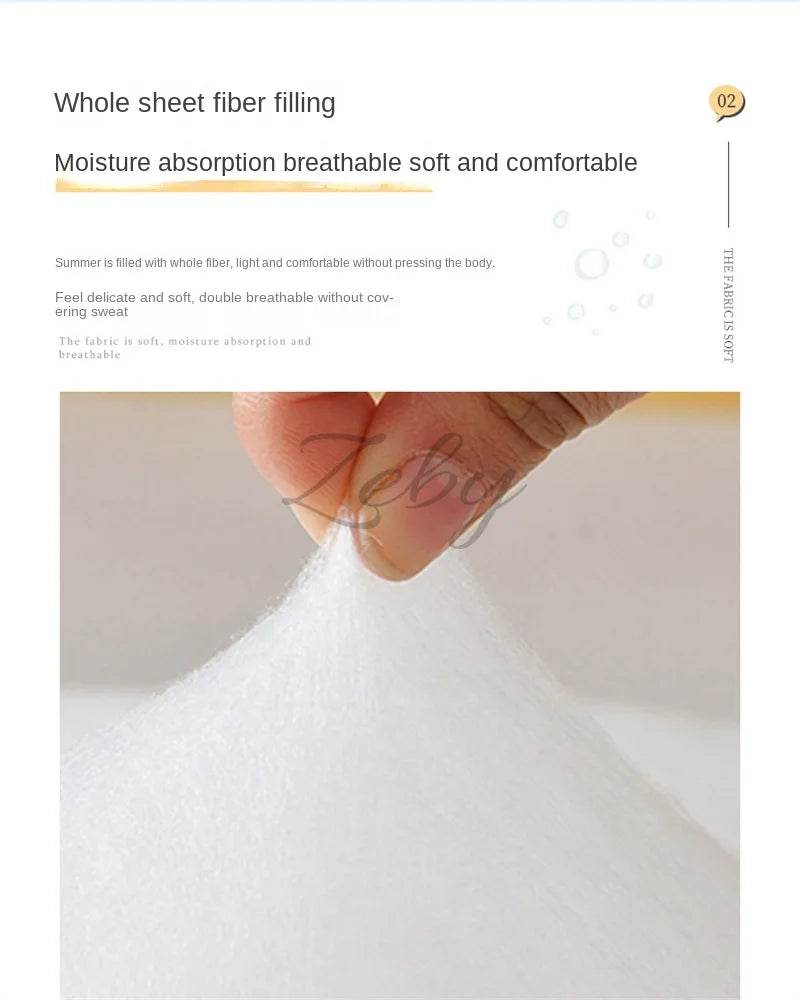 Fashion Skin-friendly Summer Cool Blanket Comfortable Lightweight Air Condition Comforter Machine Washable Quilt for Adults Kid - Sleep Galleria