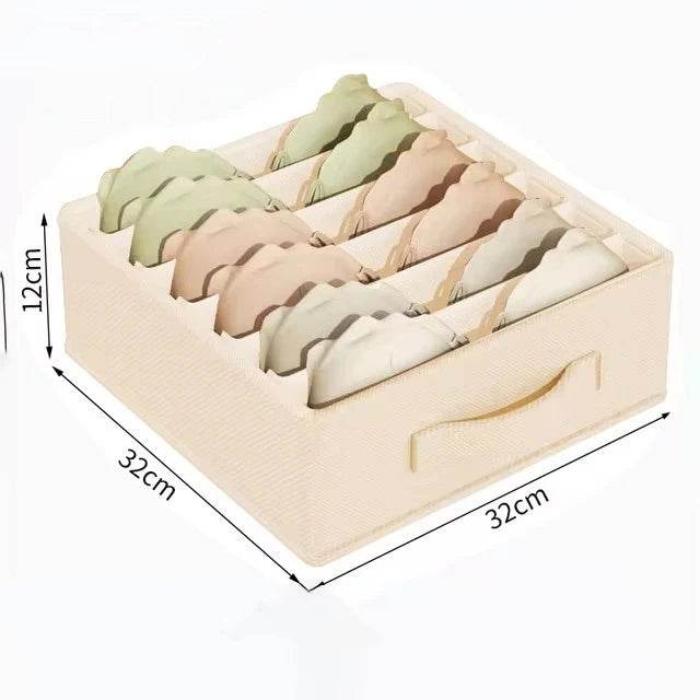Foldable Underwear Organizer Cabinets Drawer Underwear Storage Box Hard Bra Socks Organizer Closet Clothes Storage Organizers - Sleep Galleria