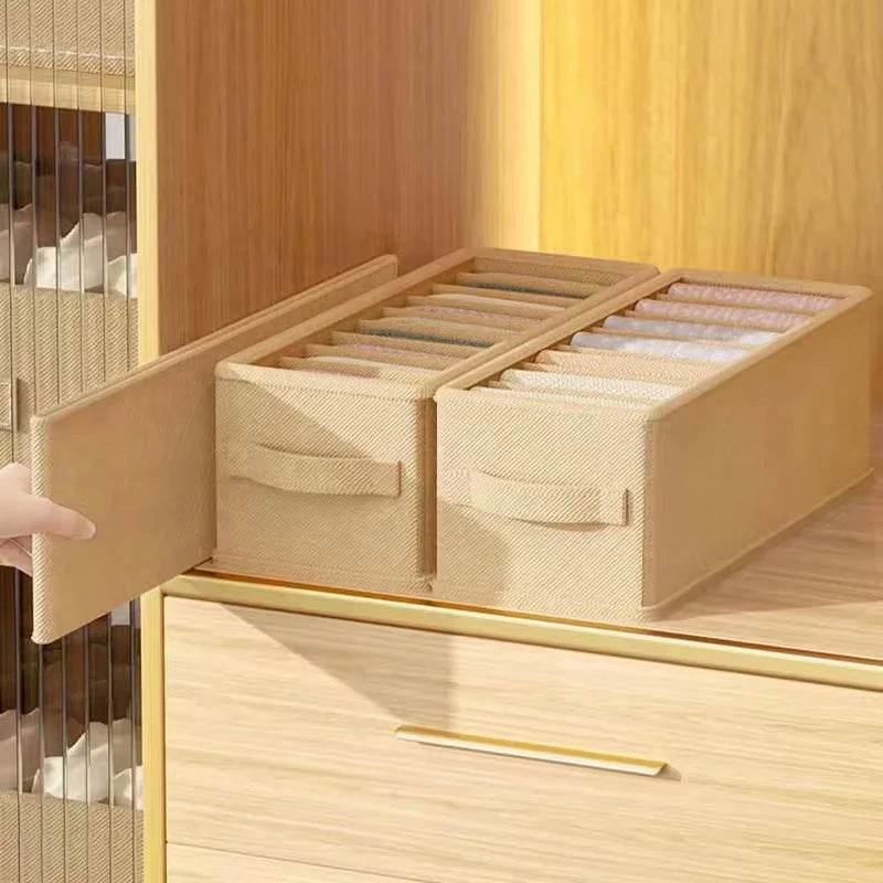 Foldable Underwear Organizer Cabinets Drawer Underwear Storage Box Hard Bra Socks Organizer Closet Clothes Storage Organizers - Sleep Galleria