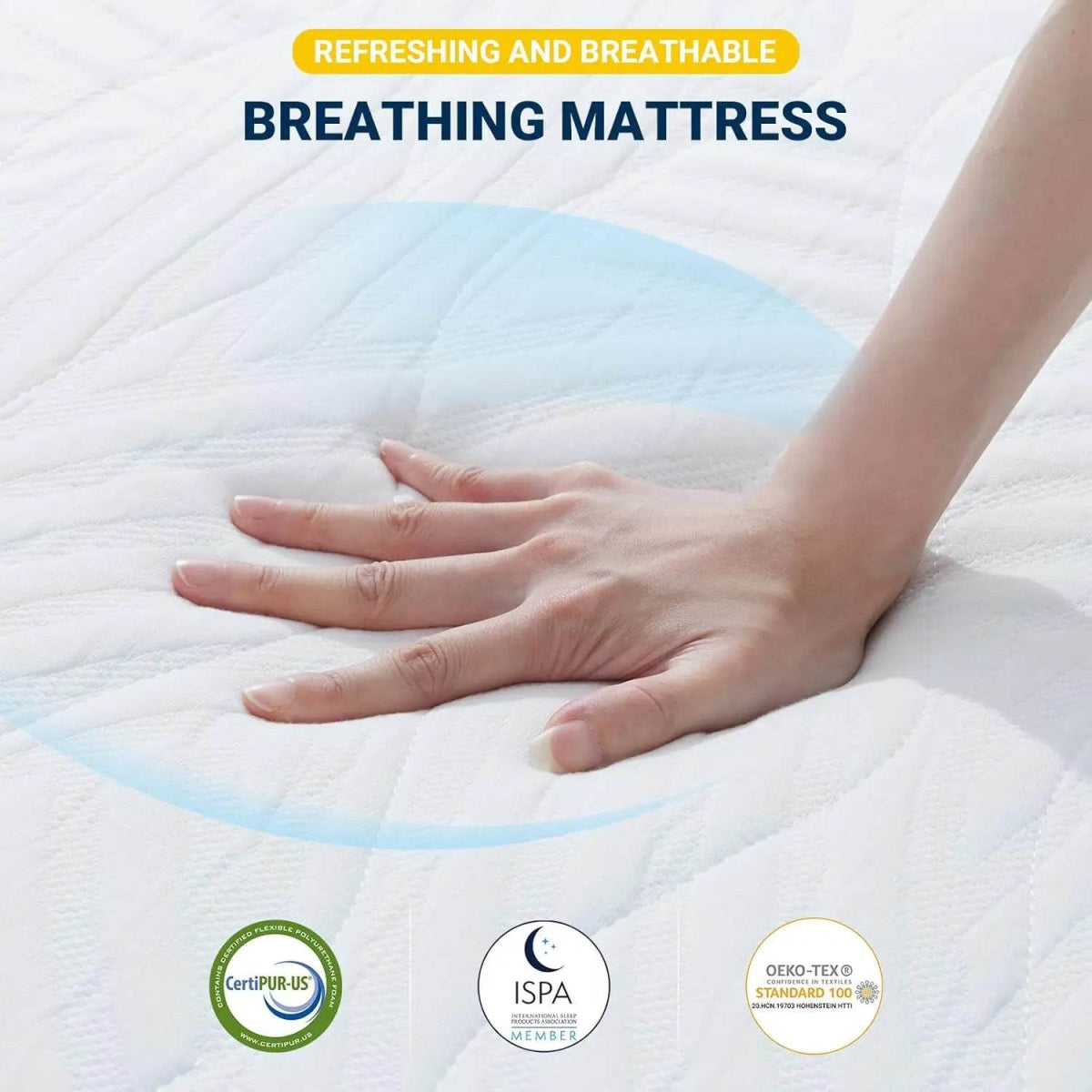Full Size Mattress 8 Inch Memory Foam Mattress in a Box for Fresh Sleep and Pressure Relief Medium Firm Full Mattress CertiPUR-U - Sleep Galleria