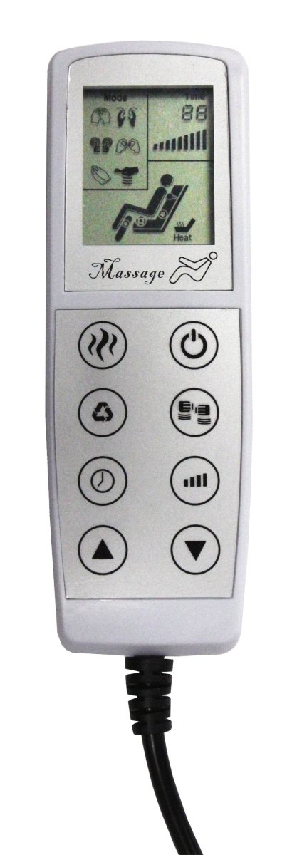 Grey Power Lift Recliner with Massage - Sleep Galleria