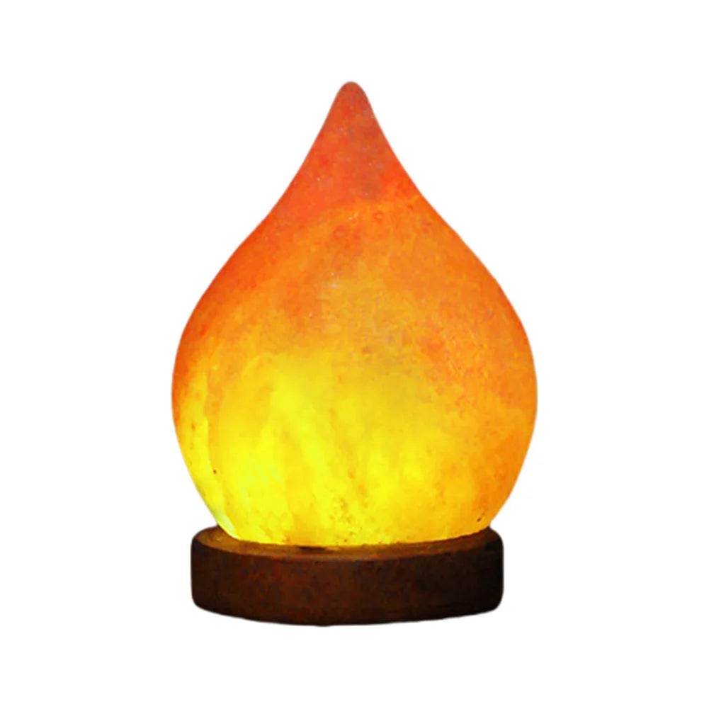 Himalayan Salt Lamp LED Night Light with Base Crystal Salt Rock Lamp LED Atmosphere Lamp Home Bedroom Decoration - Sleep Galleria