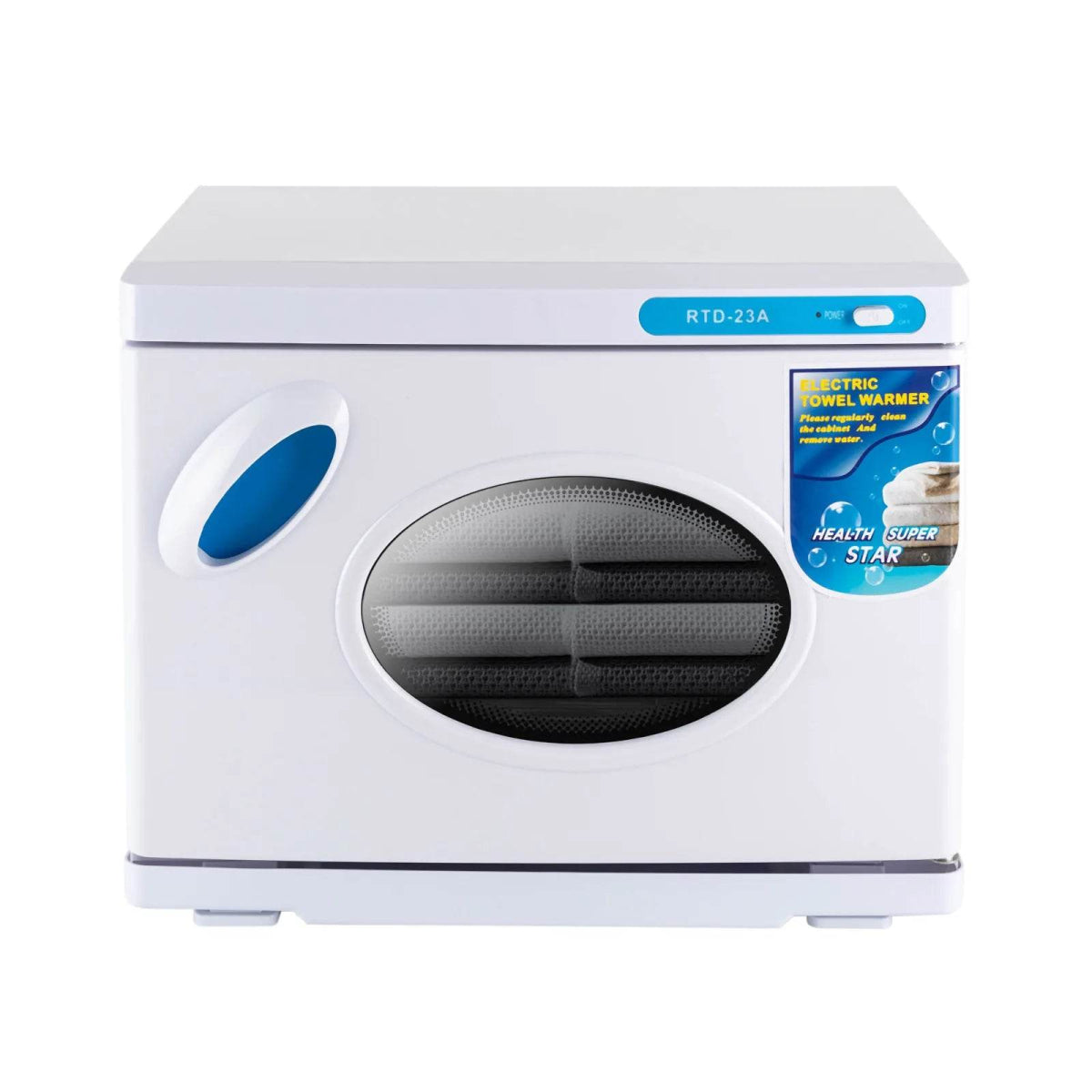 Hot Towel Warmer, Professional 23L Large Capacity Hot Towel Cabinet with See-Through Window (White) - Sleep Galleria