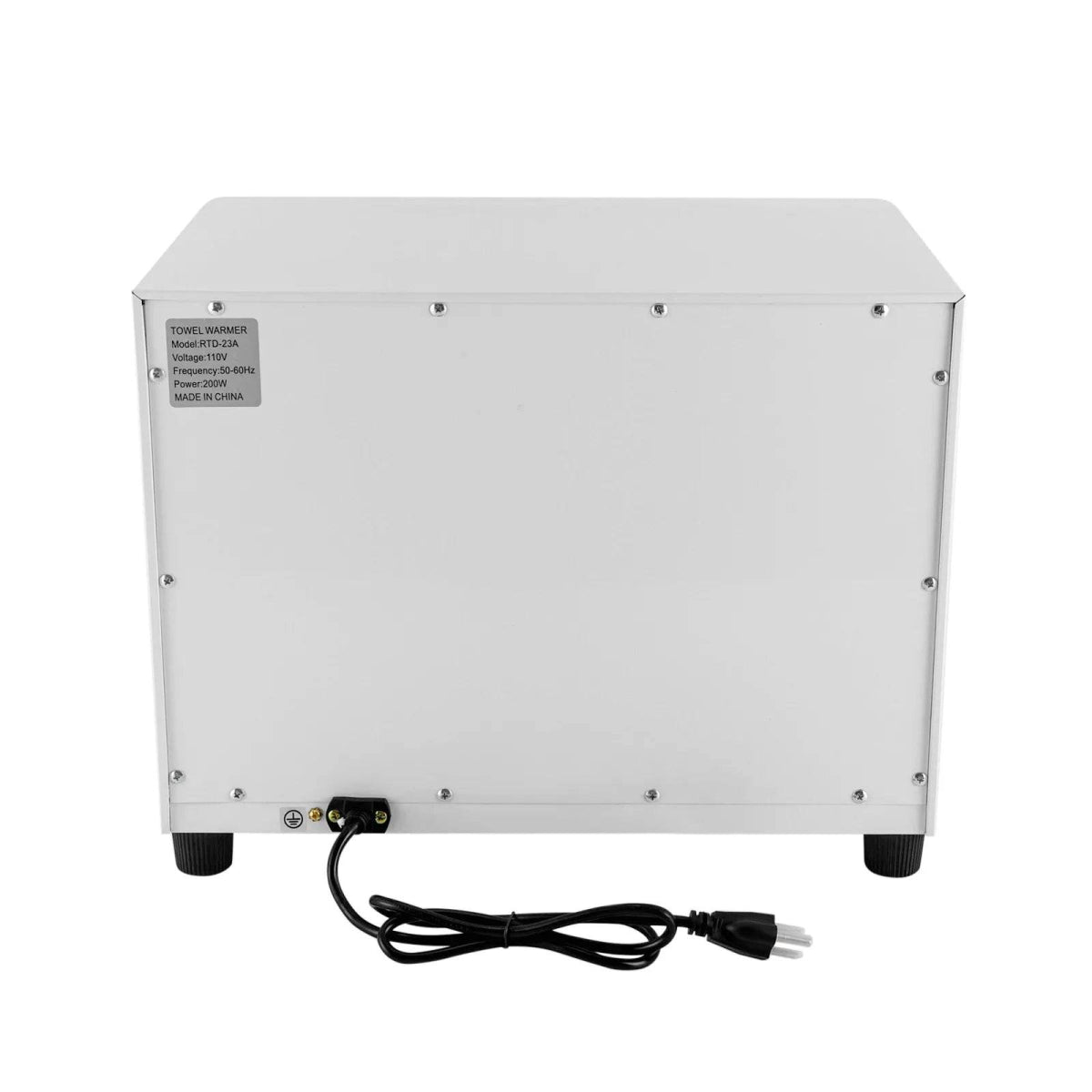 Hot Towel Warmer, Professional 23L Large Capacity Hot Towel Cabinet with See-Through Window (White) - Sleep Galleria