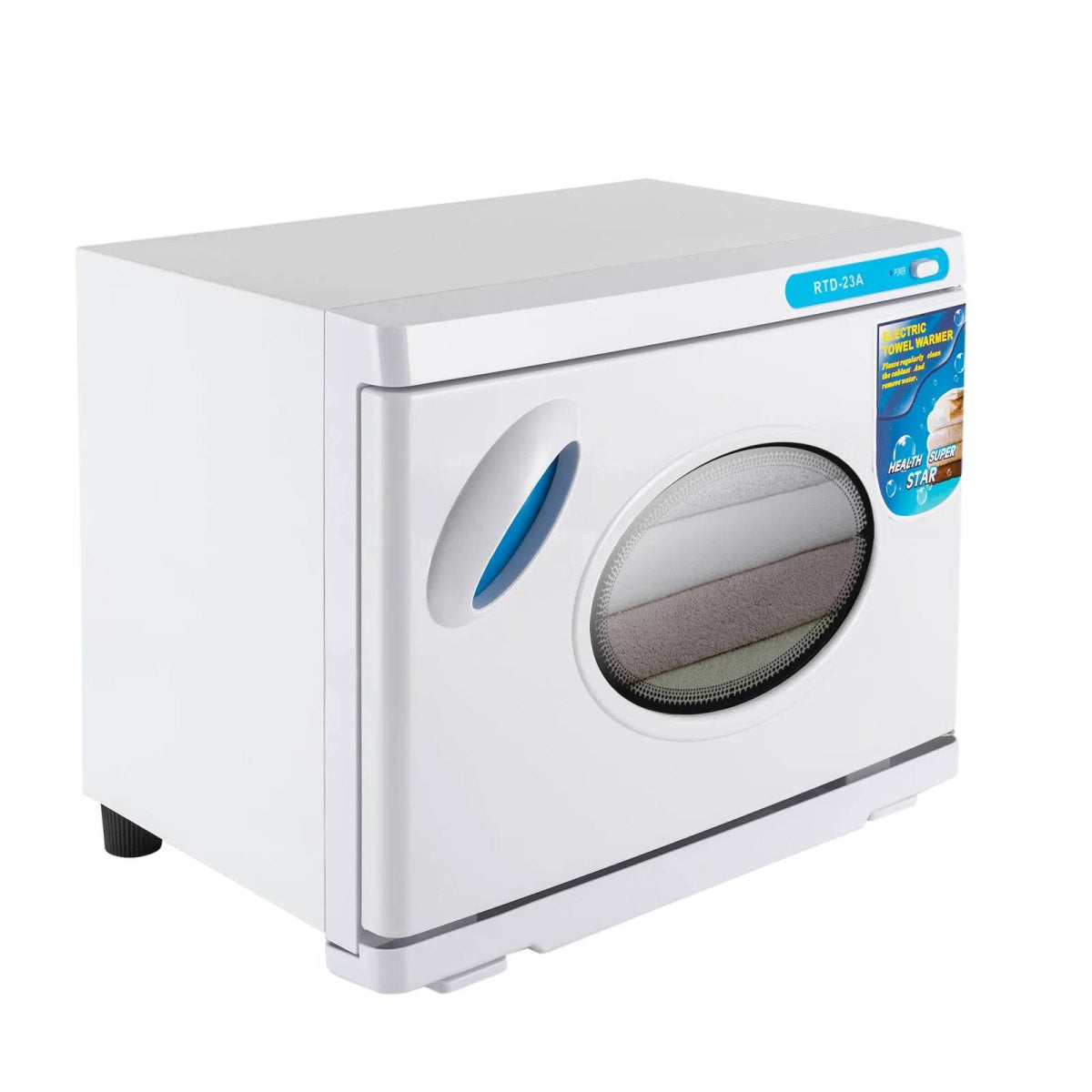 Hot Towel Warmer, Professional 23L Large Capacity Hot Towel Cabinet with See-Through Window (White) - Sleep Galleria