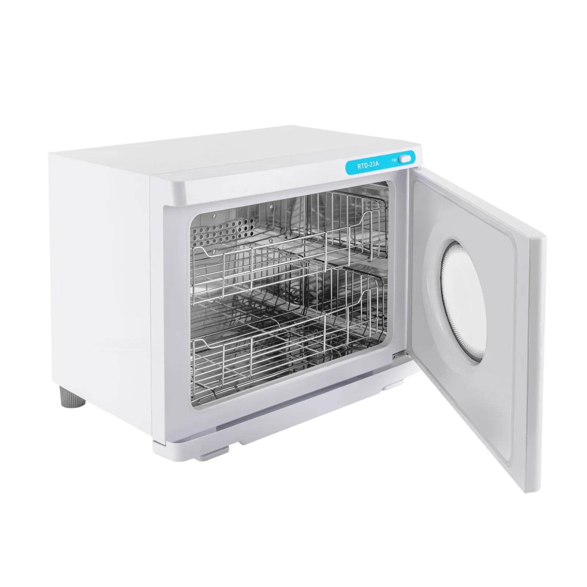 Hot Towel Warmer, Professional 23L Large Capacity Hot Towel Cabinet with See-Through Window (White) - Sleep Galleria