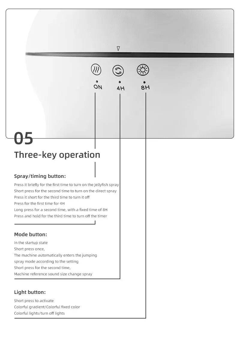 Jellyfish Aroma Humidifier Aromatherapy Diffuser Creative Ultrasonic Essential Oil Diffuser Remote Control Mist Humidifier - Sleep Galleria