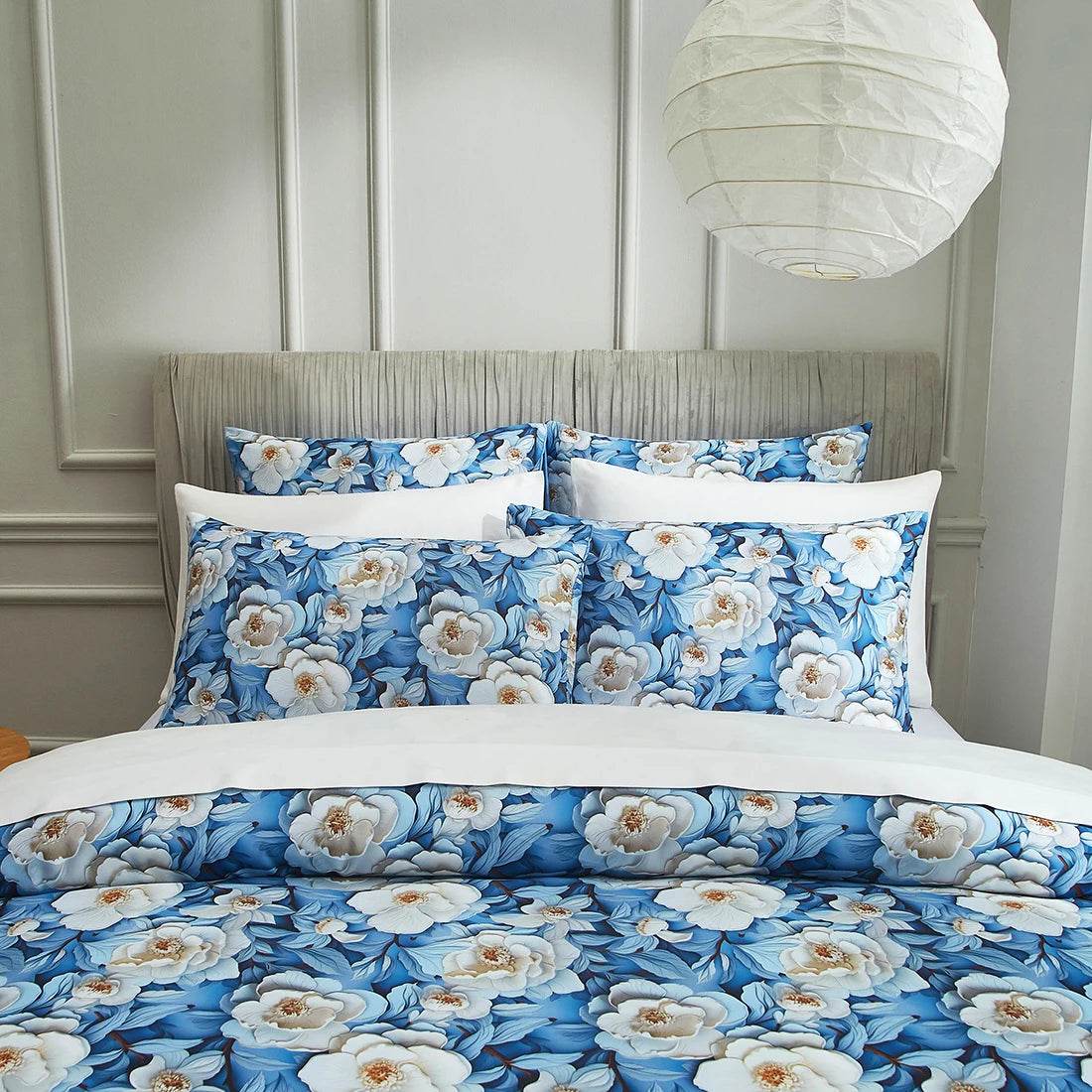 King Size Cotton Patchwork Quilt Set Duvet and Pillowcases, - Sleep Galleria