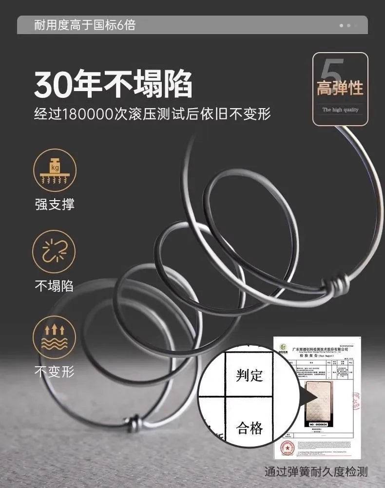 King Sized Latex Mattress Double Modern Latex Luxury Memory Foam Mattress High Quality Queen Colchones Bedroom Furniture - Sleep Galleria