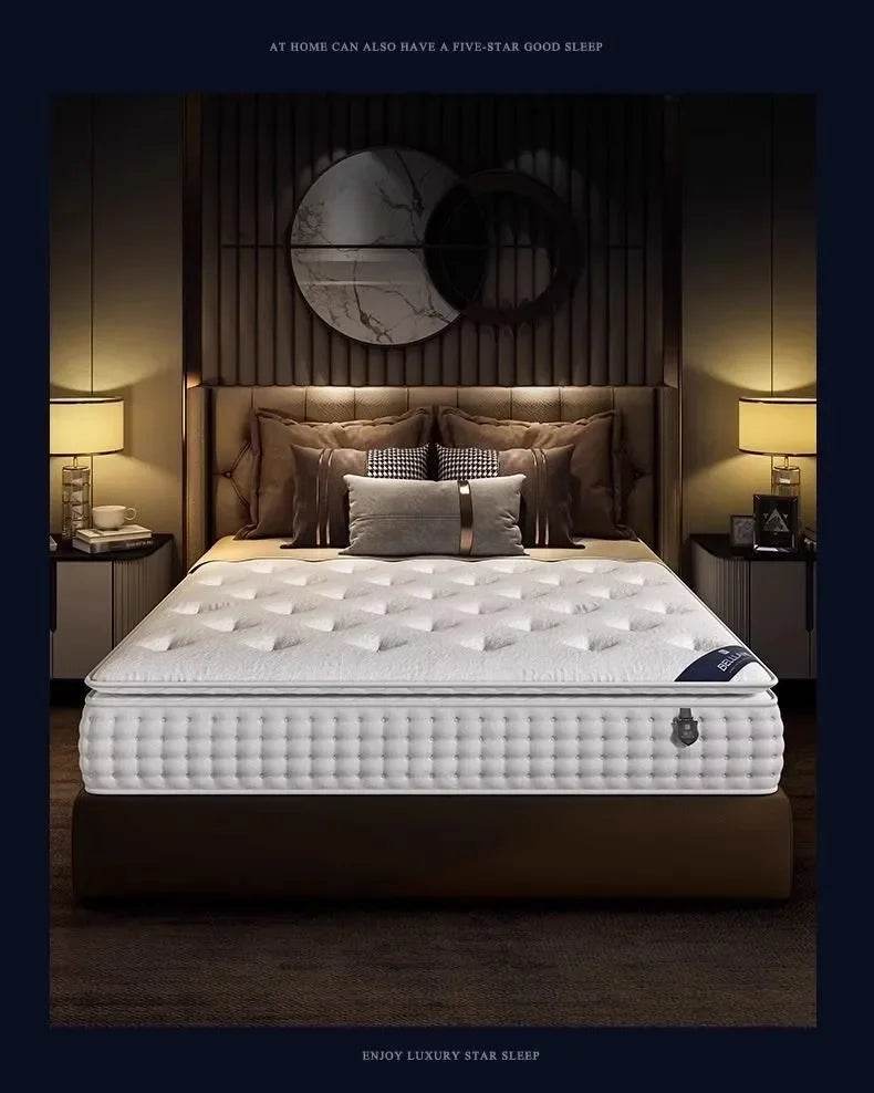 King Sized Latex Mattress Double Modern Latex Luxury Memory Foam Mattress High Quality Queen Colchones Bedroom Furniture - Sleep Galleria
