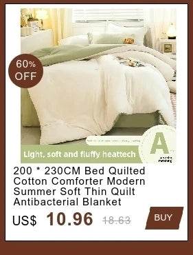 Light luxury Solid Color Multifunctional Rabbit Velvet Blanket Winter Thick Warm Flannel Used For Bedroom Living Room Blanket - Sleep Galleria