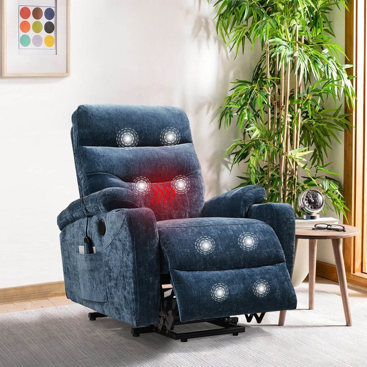 Liyasi Electric Power Lift Recliner Chair - Sleep Galleria
