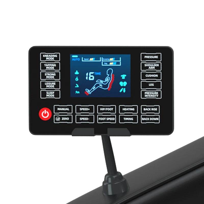 massage chair 4d zero gravity Automatic Heating Massage Chair Bluetooth Music with Airbag Reclining Shiatsu Massage Chair - Sleep Galleria