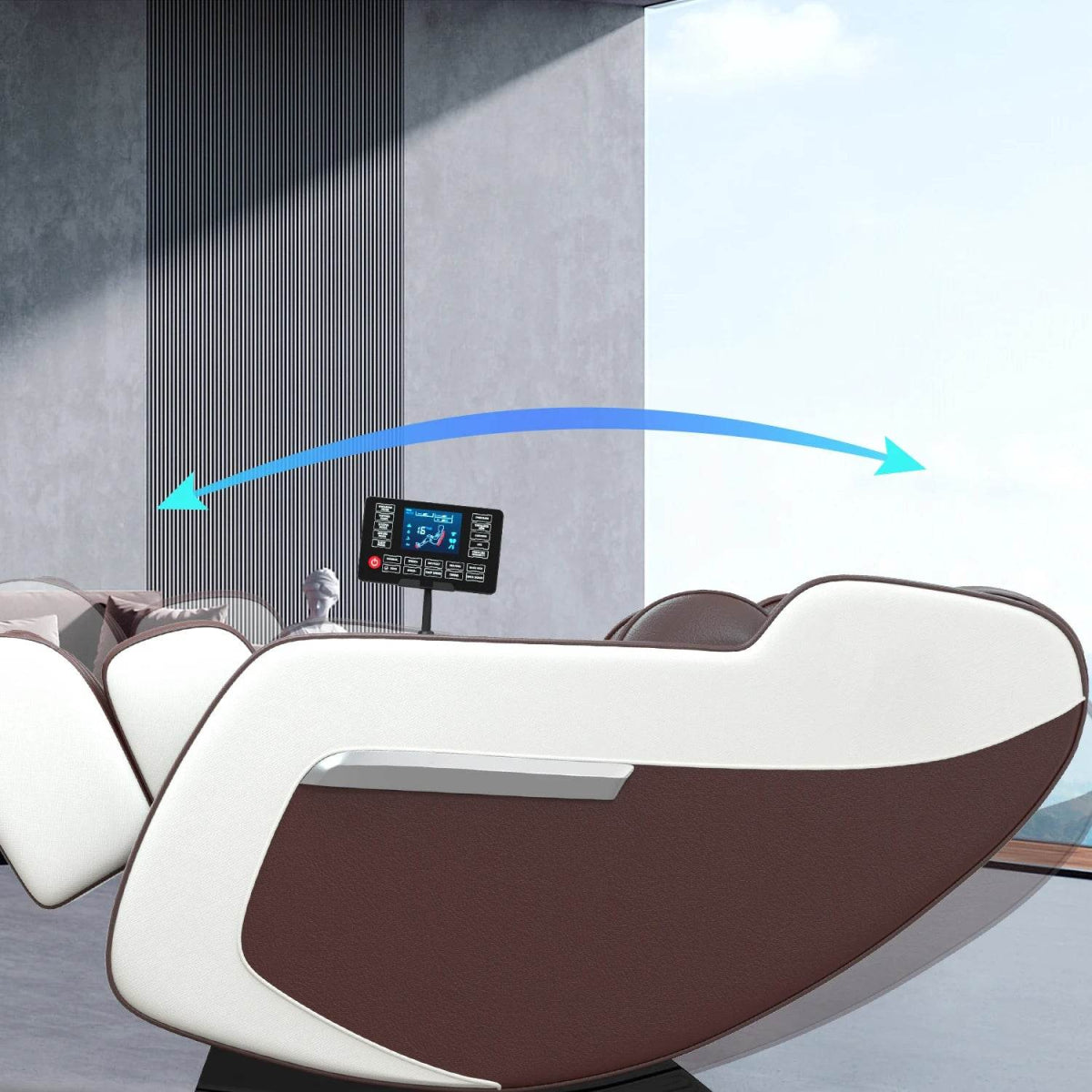 massage chair 4d zero gravity Automatic Heating Massage Chair Bluetooth Music with Airbag Reclining Shiatsu Massage Chair - Sleep Galleria