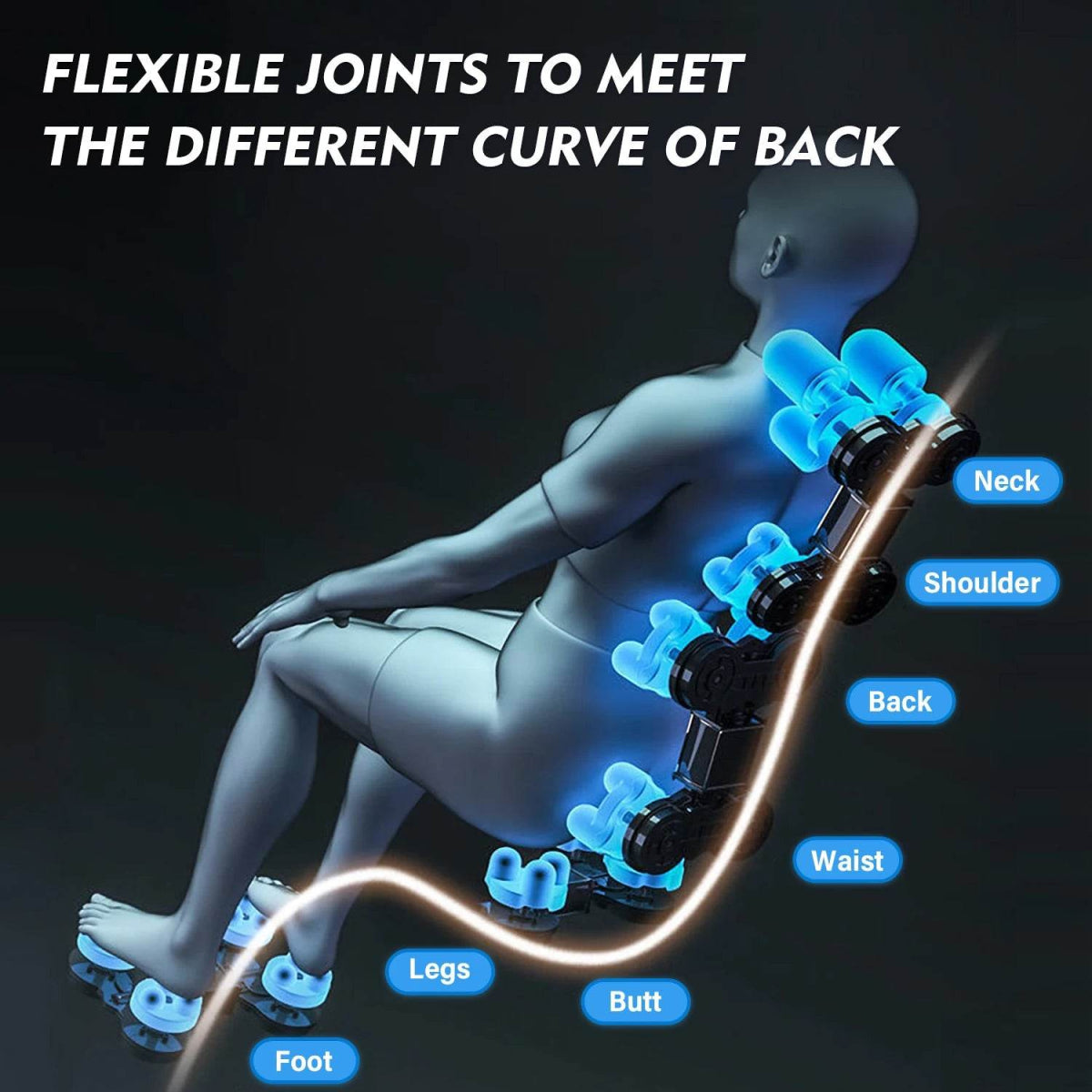 massage chair 4d zero gravity Automatic Heating Massage Chair Bluetooth Music with Airbag Reclining Shiatsu Massage Chair - Sleep Galleria