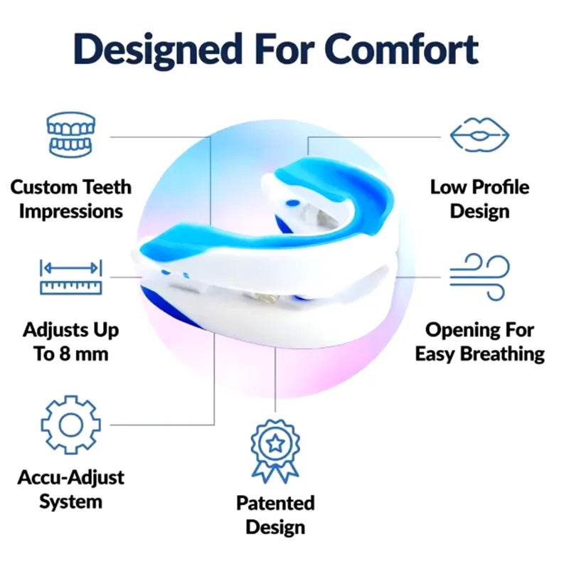 Mouthpiece Anti Snore Mouth Guard Silicone Anti Snoring Bruxism Sleeping Aid Apnea Guard Teeth Snoring Device Stop Snore Oral - Sleep Galleria