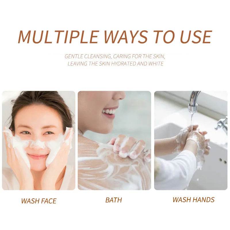 Natural sea salt soap, 3.5 oz each, for all skin types, organic goat milk, body/face/hand cleansing skin care products - Omega Lifestyles