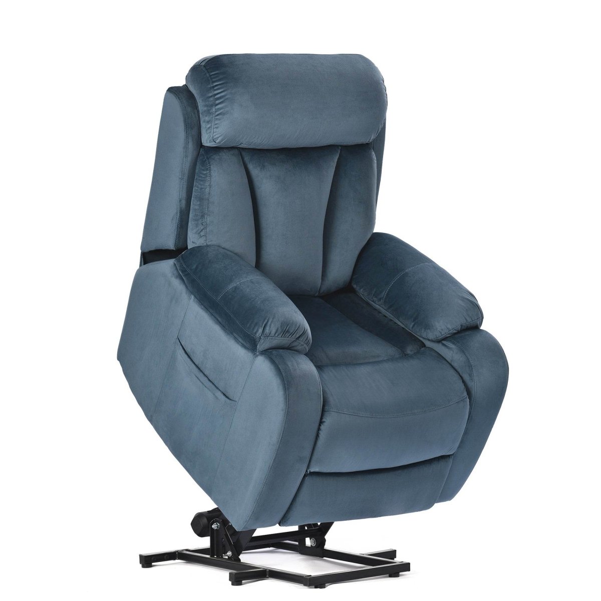 Navy Blue Power Lift Chair Recliner - Sleep Galleria