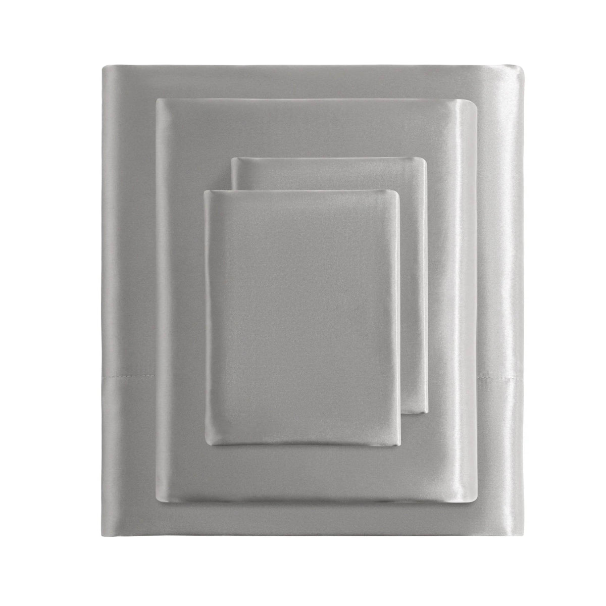 Ntbay 3 Pieces Silky Satin Cooling Bed Sheet Set, Ultra Soft and Cozy Bedding Cover Set, (Not Include Comforter and Pillow) - Sleep Galleria