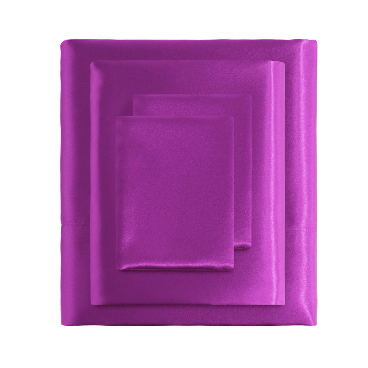 Ntbay 3 Pieces Silky Satin Cooling Bed Sheet Set, Ultra Soft and Cozy Bedding Cover Set, (Not Include Comforter and Pillow) - Sleep Galleria