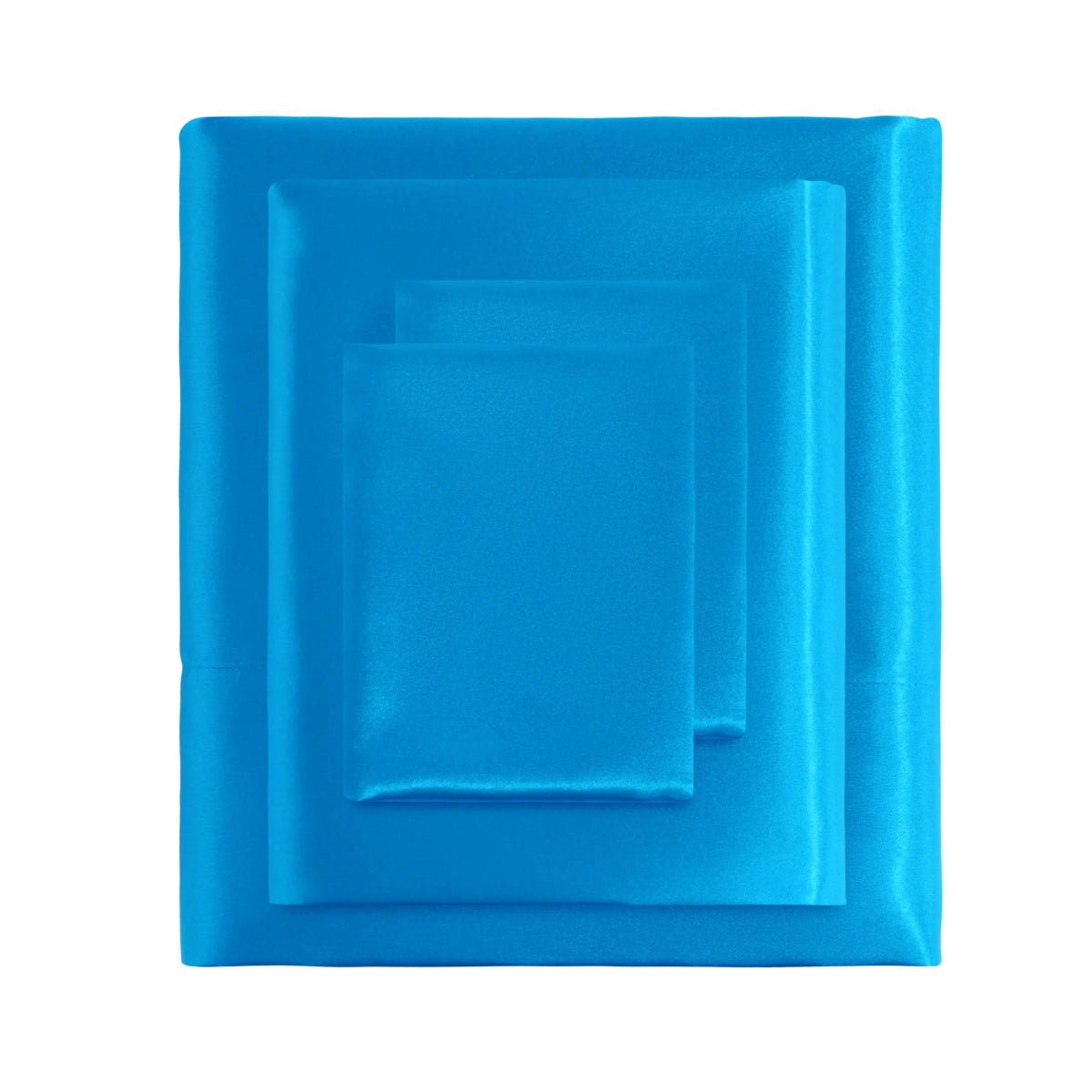 Ntbay 3 Pieces Silky Satin Cooling Bed Sheet Set, Ultra Soft and Cozy Bedding Cover Set, (Not Include Comforter and Pillow) - Sleep Galleria