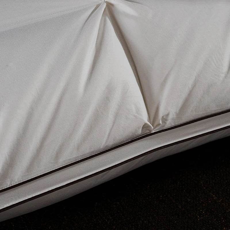 Pair Of Goose Down Feather Neck Pillows - Sleep Galleria