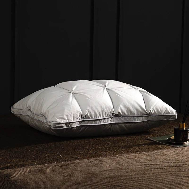 Pair Of Goose Down Feather Neck Pillows - Sleep Galleria