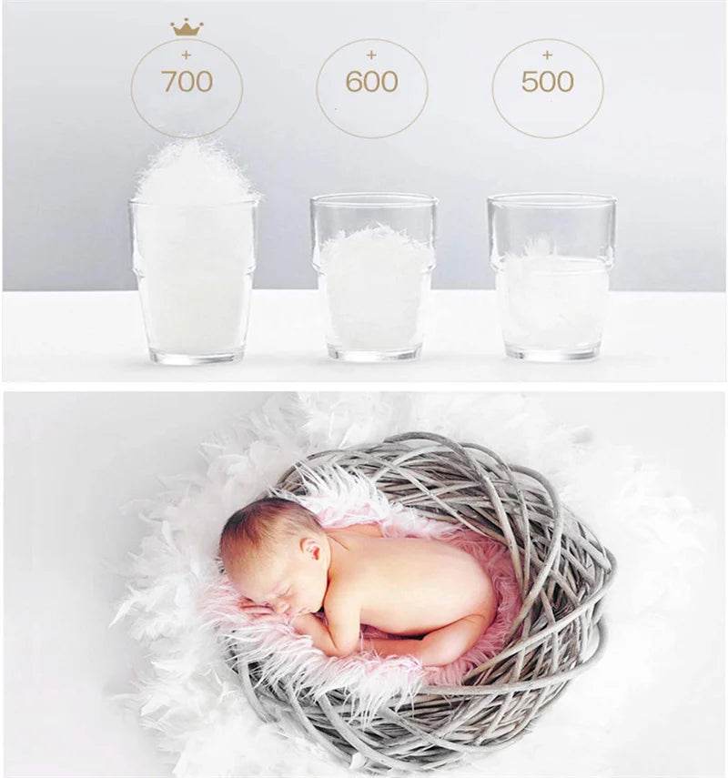 Pair Of Goose Down Feather Neck Pillows - Sleep Galleria