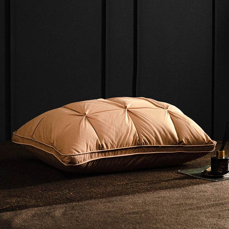 Pair Of Goose Down Feather Neck Pillows - Sleep Galleria