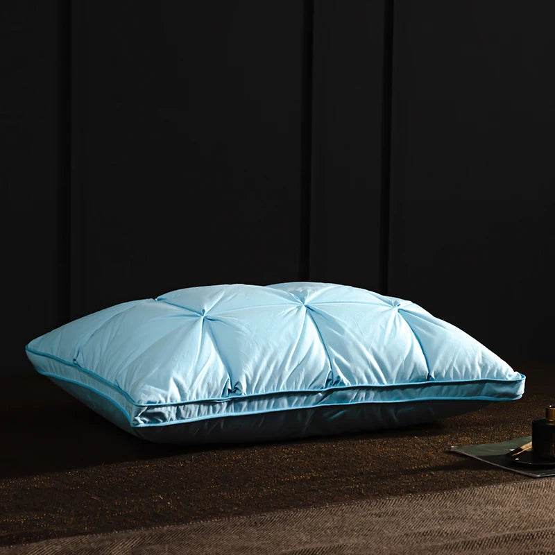 Pair Of Goose Down Feather Neck Pillows - Sleep Galleria