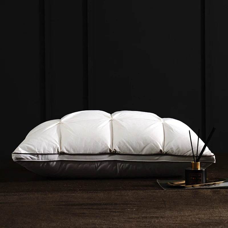 Pair Of Goose Down Feather Neck Pillows - Sleep Galleria