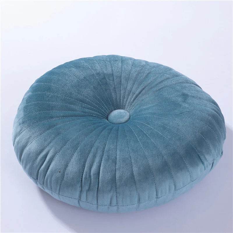 Round Pouf Throw Pillow Tatami Cushion Home Decorative Sofa Cushion Bed Chair Floor Coussin Soft Seat Pillow Pad 35x35cm - Sleep Galleria