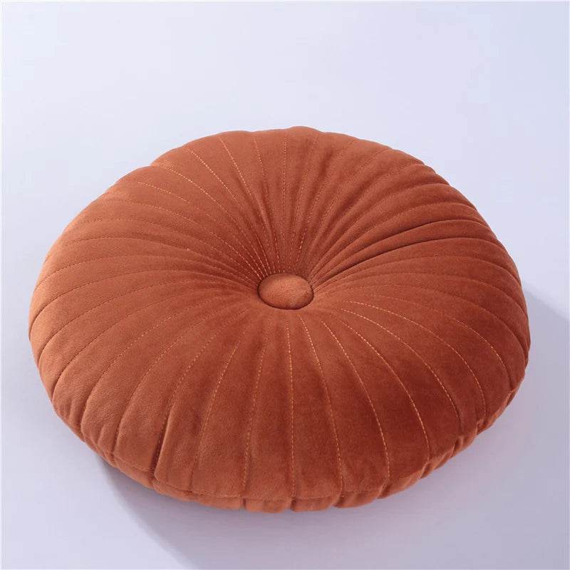Round Pouf Throw Pillow Tatami Cushion Home Decorative Sofa Cushion Bed Chair Floor Coussin Soft Seat Pillow Pad 35x35cm - Sleep Galleria