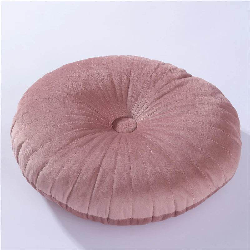 Round Pouf Throw Pillow Tatami Cushion Home Decorative Sofa Cushion Bed Chair Floor Coussin Soft Seat Pillow Pad 35x35cm - Sleep Galleria