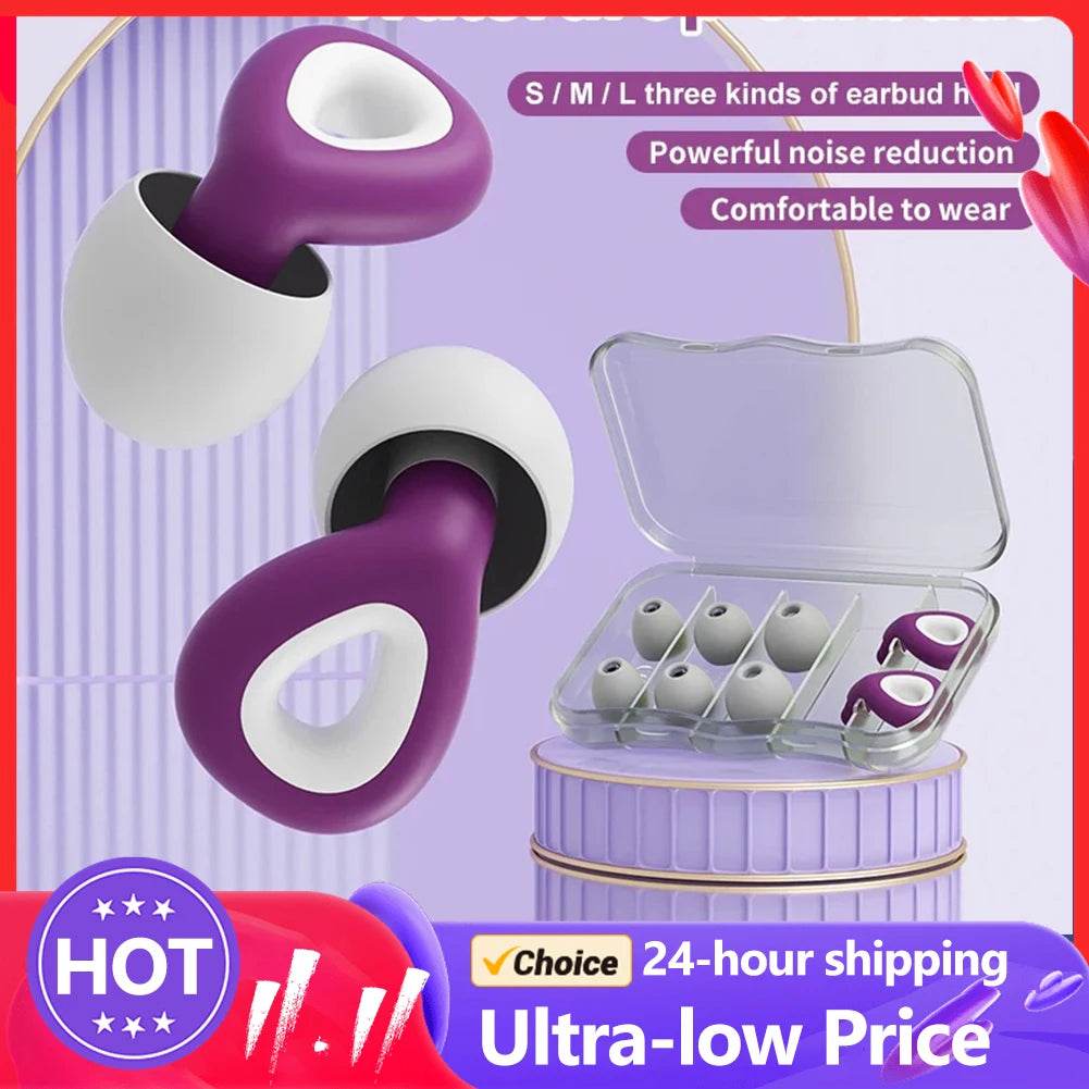 Silicone Ear Plugs For Sleeping Tapones Para Dormir Noise Reduction Waterproof Swimming Ear Protection Oordopjes Earplugs Set - Sleep Galleria