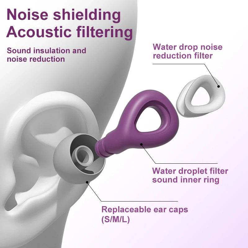 Silicone Ear Plugs For Sleeping Tapones Para Dormir Noise Reduction Waterproof Swimming Ear Protection Oordopjes Earplugs Set - Sleep Galleria