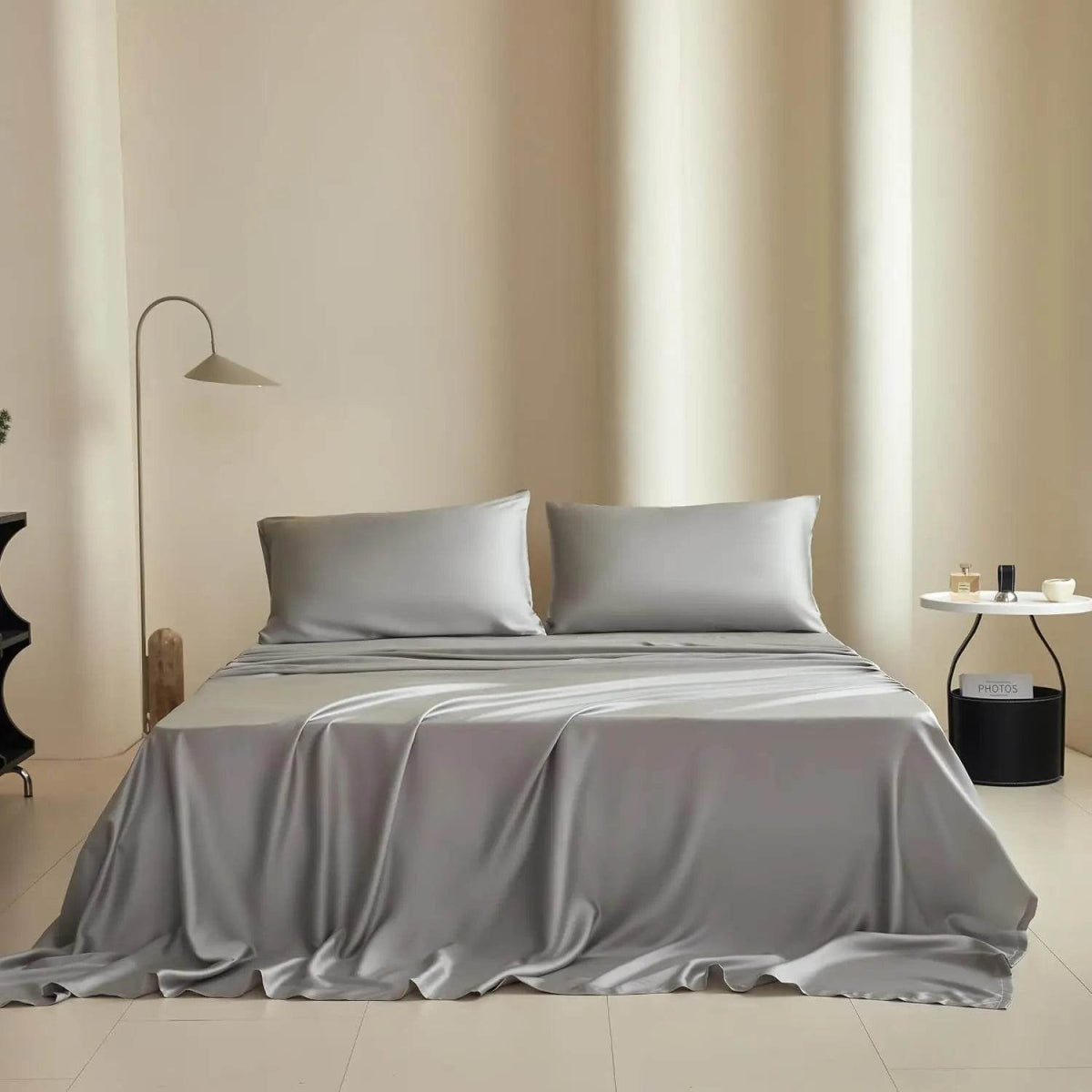 Simple&Opulence 100% Tencel Lyocell Sheet Set 4 Pieces, Moisture-Wicking, Silky Soft Cooling Sheets for All-Season - Sleep Galleria
