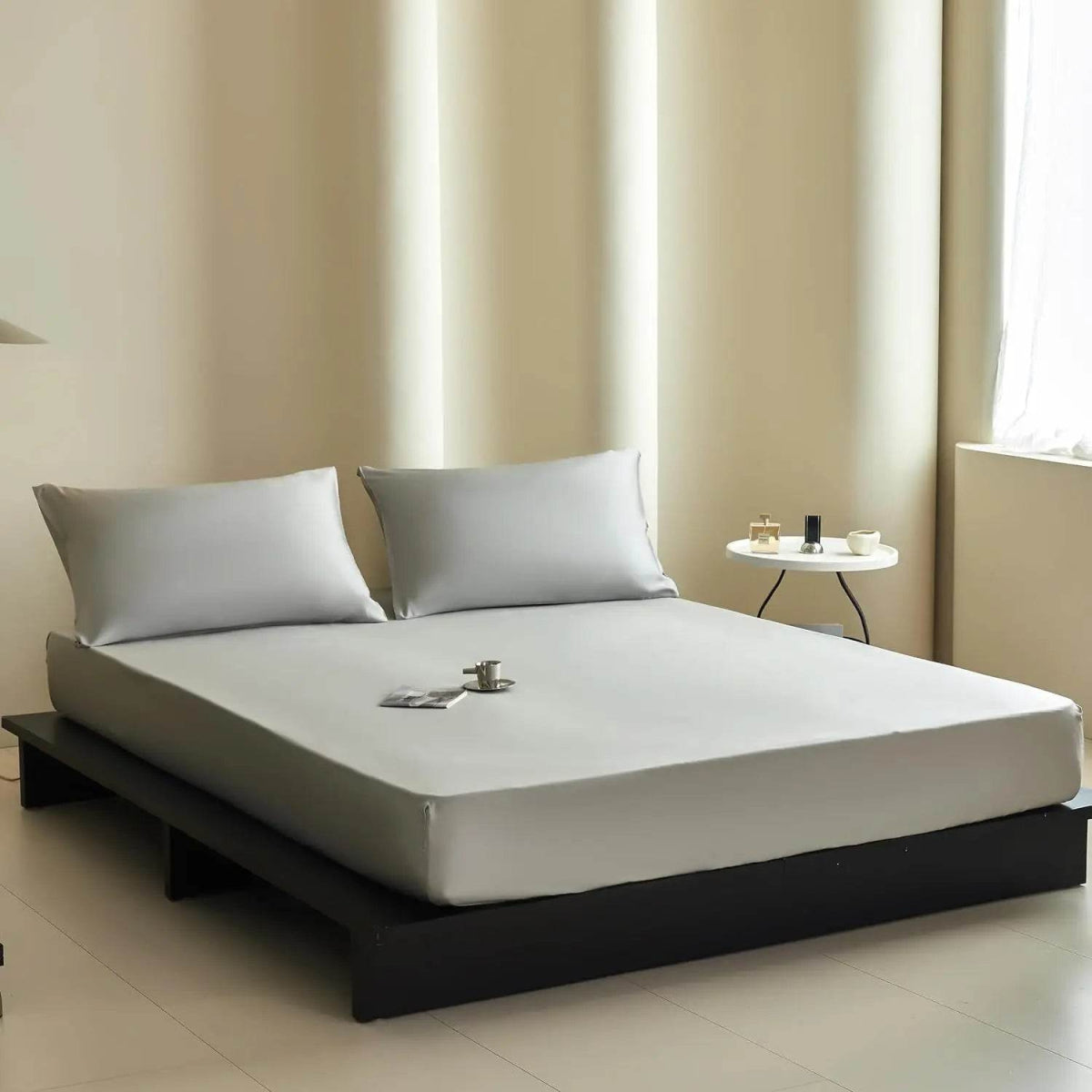 Simple&Opulence 100% Tencel Lyocell Sheet Set 4 Pieces, Moisture-Wicking, Silky Soft Cooling Sheets for All-Season - Sleep Galleria