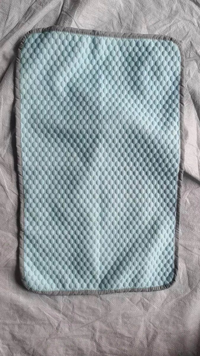 Summer Cooling Pillowcase Solid Color Ice Bean Bean Pillowcase Cool Feeling Air Conditioning Cover Washable (No Pillow) 48x74cm - Sleep Galleria