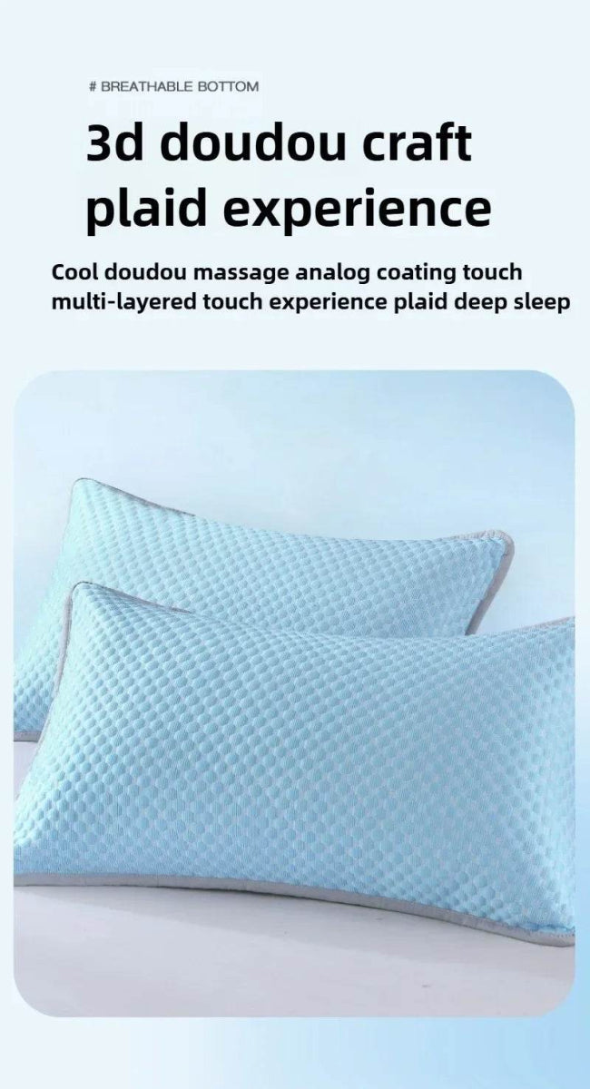 Summer Cooling Pillowcase Solid Color Ice Bean Bean Pillowcase Cool Feeling Air Conditioning Cover Washable (No Pillow) 48x74cm - Sleep Galleria