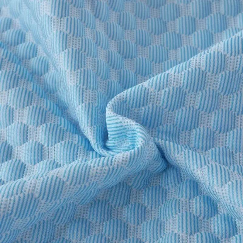 Summer Cooling Pillowcase Solid Color Ice Bean Bean Pillowcase Cool Feeling Air Conditioning Cover Washable (No Pillow) 48x74cm - Sleep Galleria