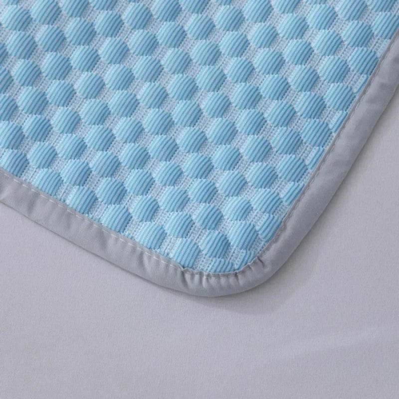 Summer Cooling Pillowcase Solid Color Ice Bean Bean Pillowcase Cool Feeling Air Conditioning Cover Washable (No Pillow) 48x74cm - Sleep Galleria