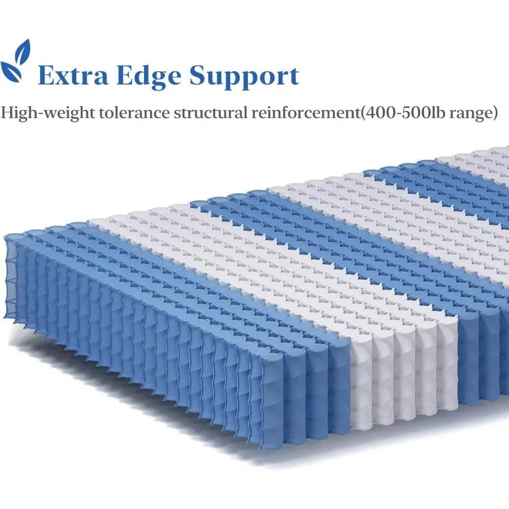 Medium 12-Inch Hybrid Pocket Spring Memory Foam Mattress - Sleep Galleria