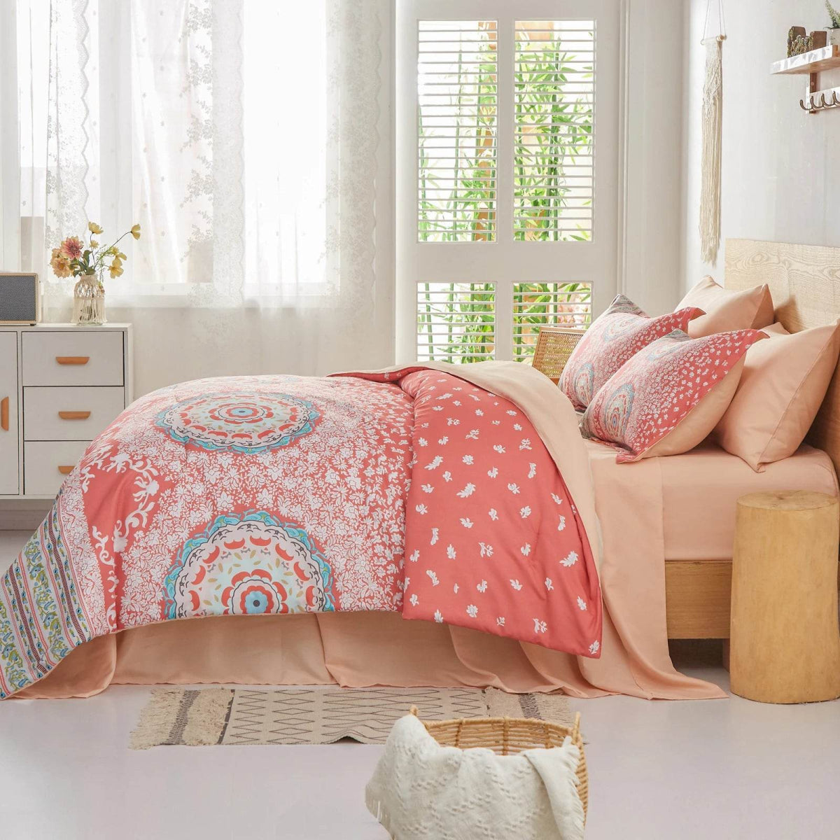 Boho Print Microfiber Comforter Set - Sleep Galleria