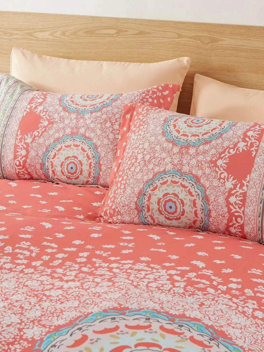 Boho Print Microfiber Comforter Set - Sleep Galleria