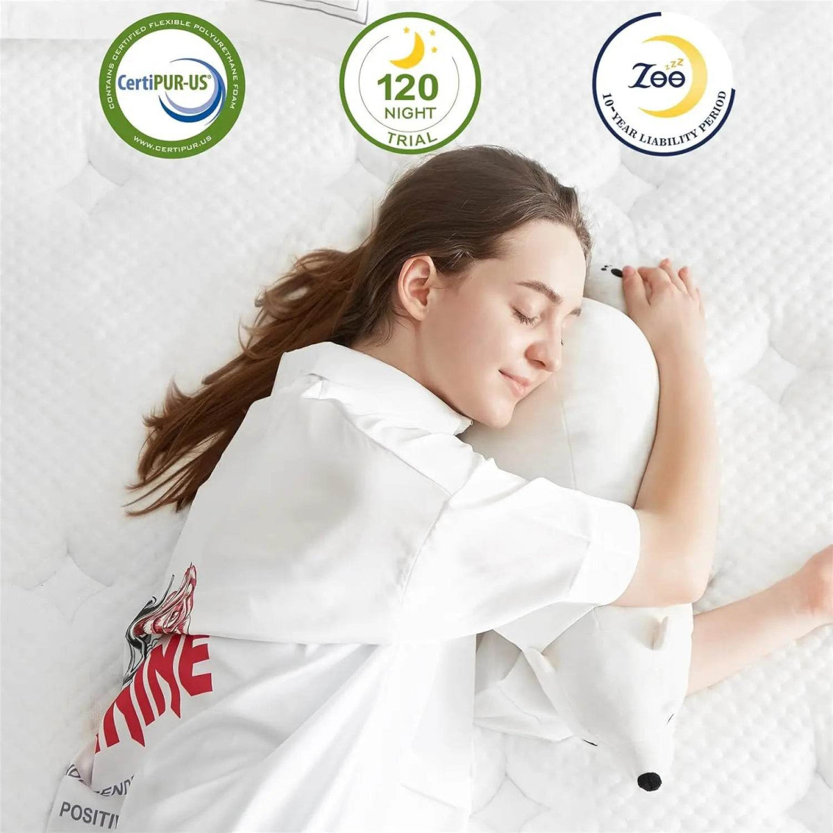 Gel-Infused Hybrid Memory Foam Mattress - Sleep Galleria