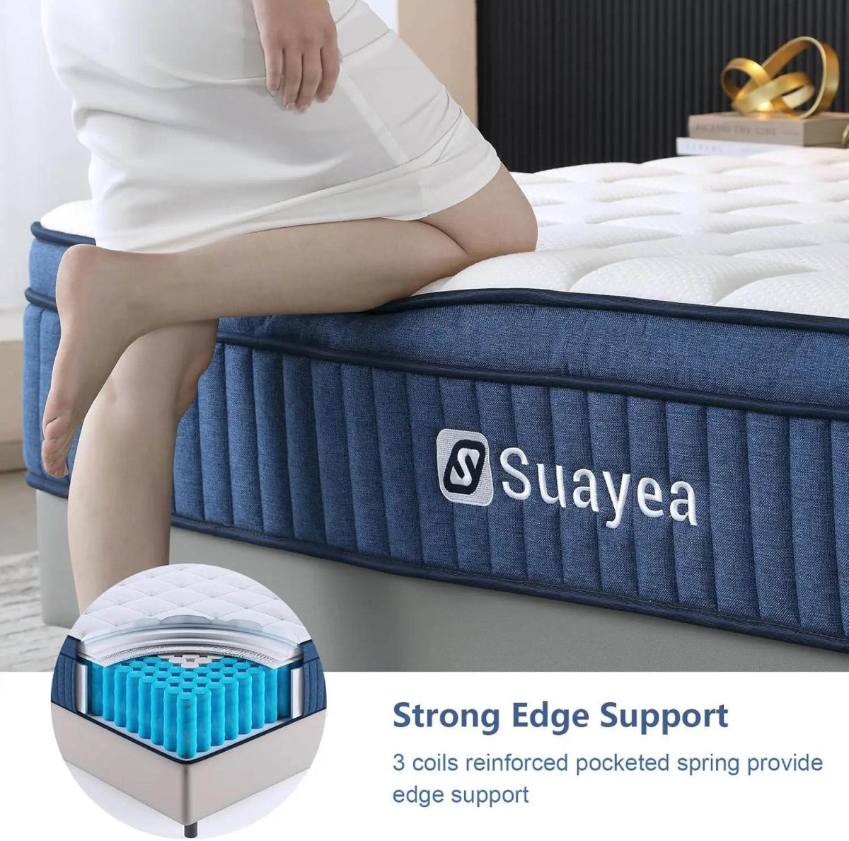 Hybrid Pocket Spring Memory Foam Mattress - Sleep Galleria