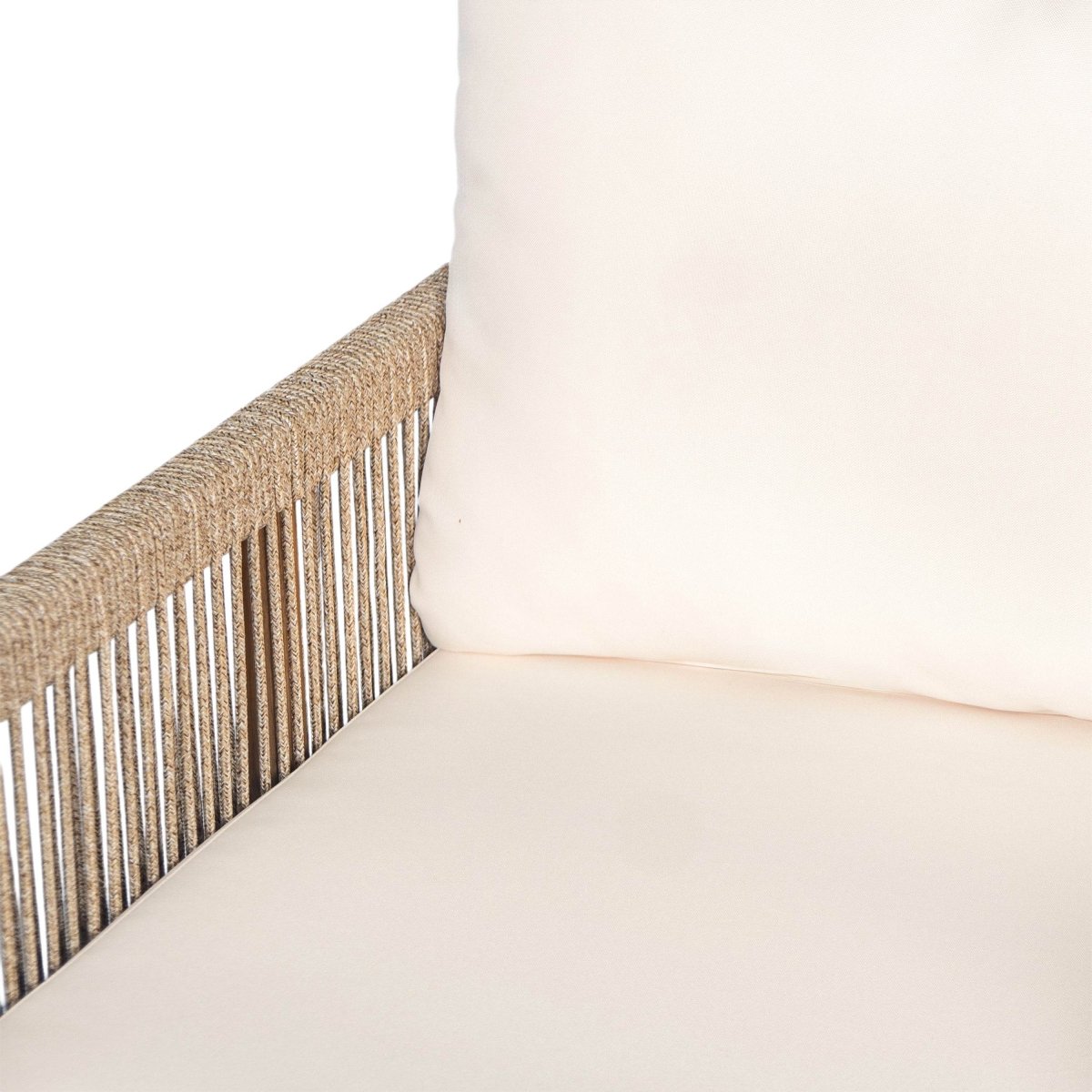 Set Of 2 Modern Outdoor Woven Lounge Chairs With Cushions - Sleep Galleria