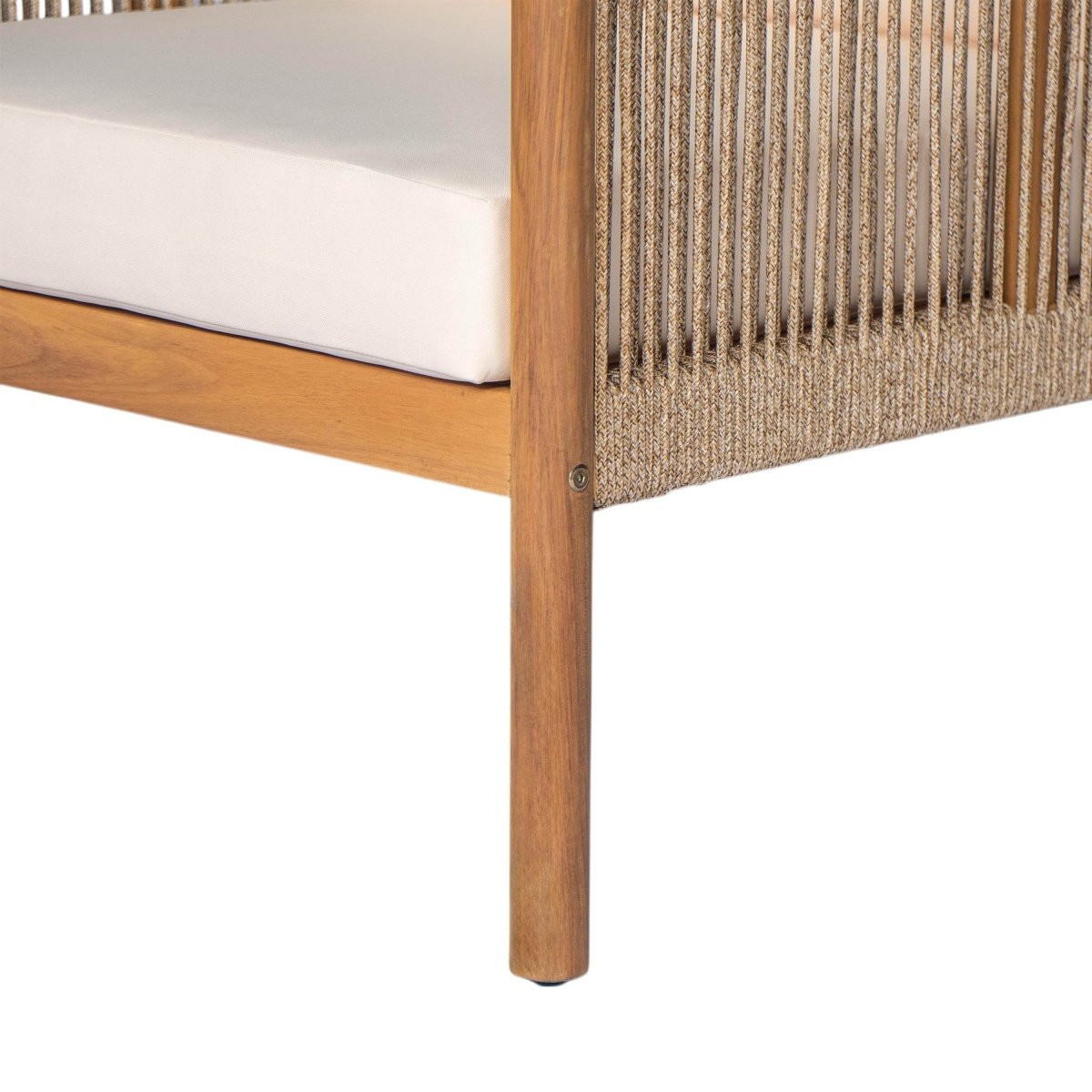 Set Of 2 Modern Outdoor Woven Lounge Chairs With Cushions - Sleep Galleria